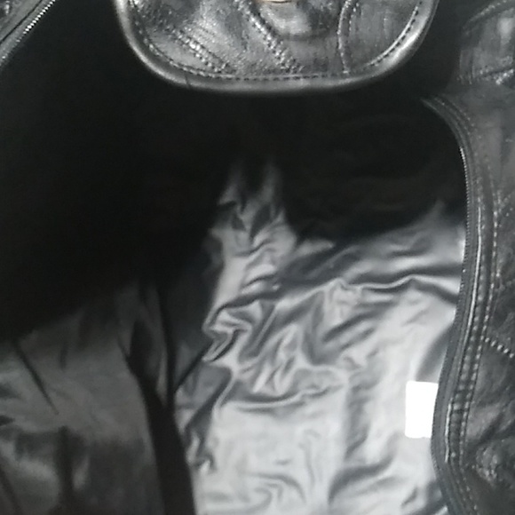 First Class Genuine Leather Vintage Duffle Bag W/Strap - Picture 12 of 14